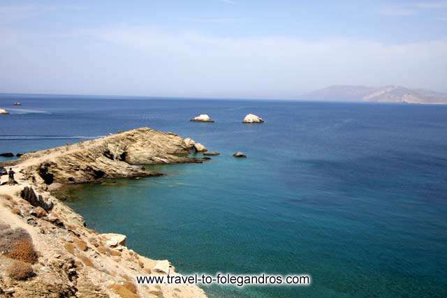  FOLEGANDROS PHOTO GALLERY - Vintsentzou Beach by Ioannis Matrozos