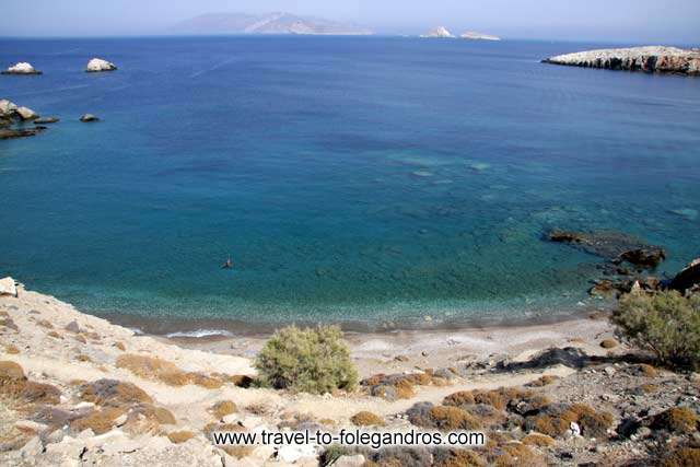  FOLEGANDROS PHOTO GALLERY - Vintsentzou Beach by Ioannis Matrozos