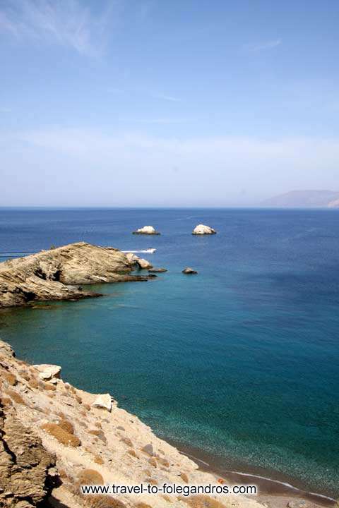  FOLEGANDROS PHOTO GALLERY - Vintsentzou Beach by Ioannis Matrozos