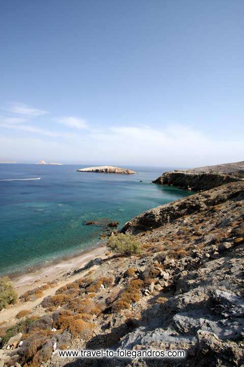  FOLEGANDROS PHOTO GALLERY - Vintsentzou Beach by Ioannis Matrozos