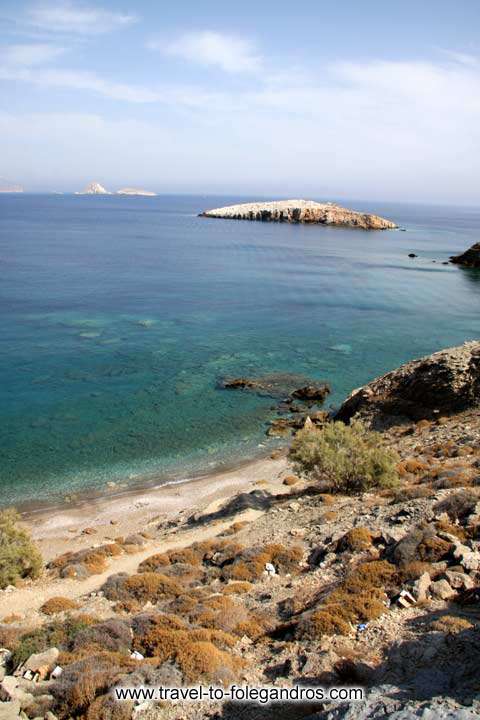  FOLEGANDROS PHOTO GALLERY - Vintsentzou Beach by Ioannis Matrozos