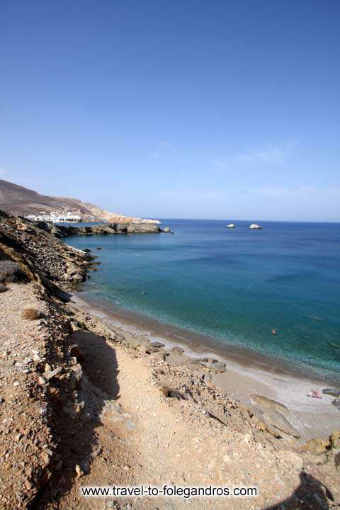  FOLEGANDROS PHOTO GALLERY - Pountaki Beach by Ioannis Matrozos