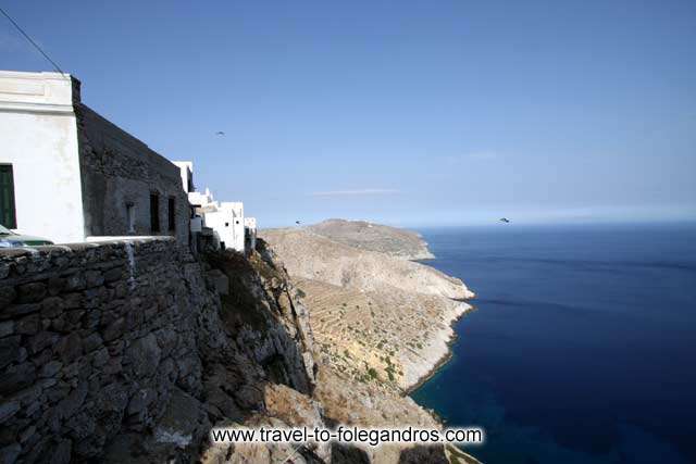  FOLEGANDROS PHOTO GALLERY - Kastro east walls by Ioannis Matrozos