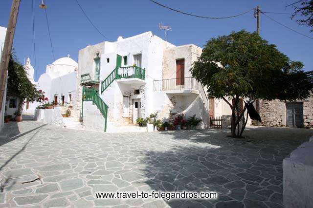  FOLEGANDROS PHOTO GALLERY - Lili Behraki square by Ioannis Matrozos