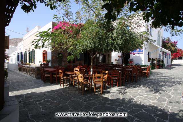  FOLEGANDROS PHOTO GALLERY - Maraki square by Ioannis Matrozos