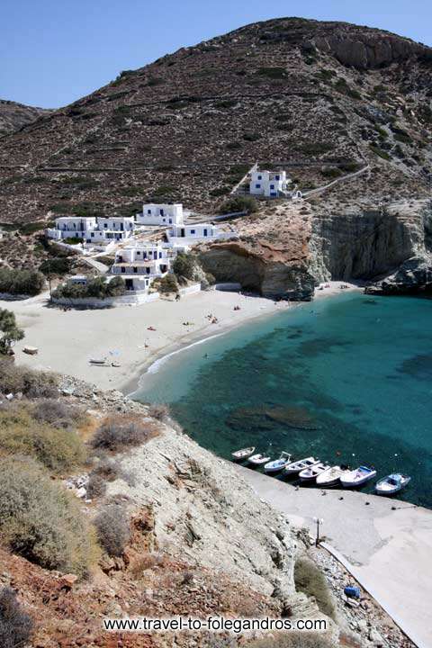 Agali - View of Agali bech by Ioannis Matrozos