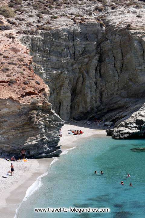 Agali and Mikri Agali beach FOLEGANDROS PHOTO GALLERY - Agali beach by Ioannis Matrozos