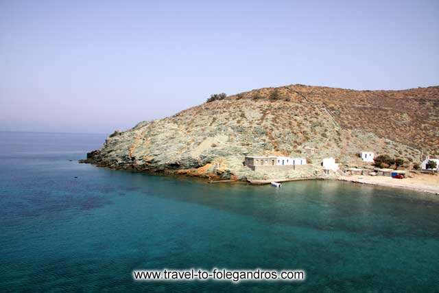 Agios Georgios Beach - Small summer houses at Agios Georgios beach by Ioannis Matrozos