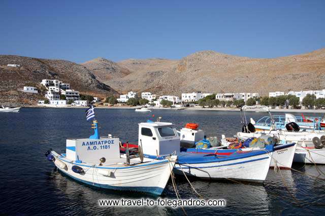  Fishing boats - Fishing boats in Karavastasis small port