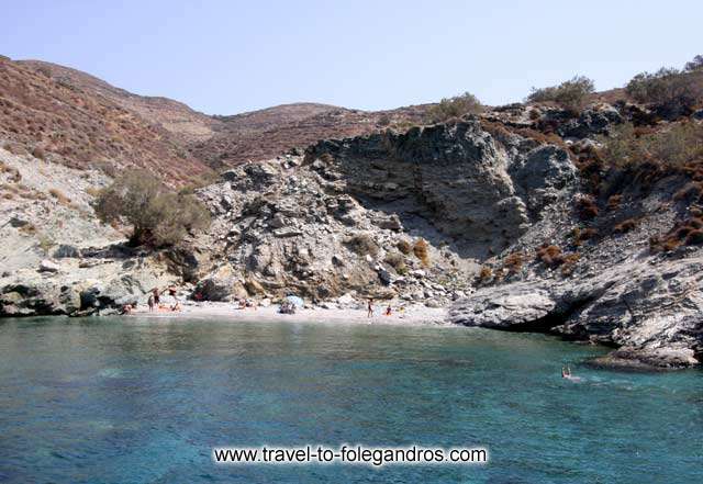 Ambeli beach - Few tourists sunbathing at Ambeli, this beach is accessible by road by Ioannis Matrozos