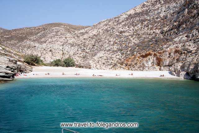 Livadaki beach - Some 30 meters from the beach there are several pine trees to rest under their shadow by Ioannis Matrozos