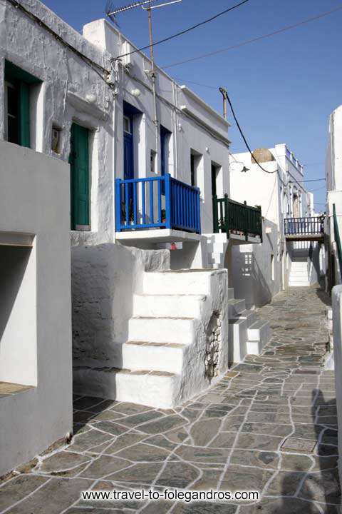 Pathway in Hora Folegandros castle FOLEGANDROS PHOTO GALLERY - Pathway by Ioannis Matrozos